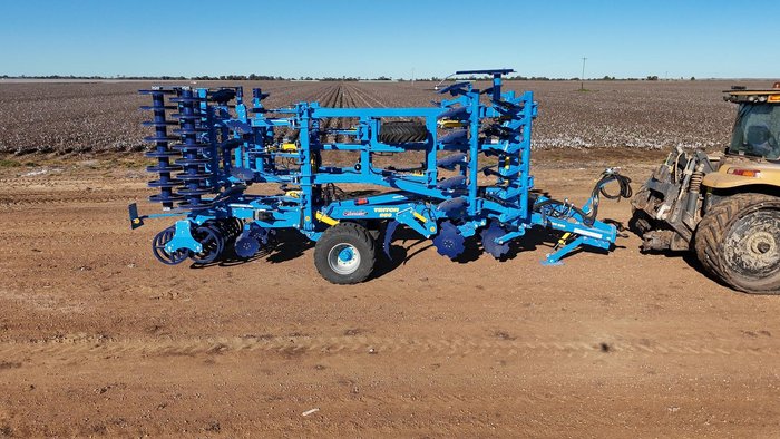 0 FARMET TRITON HEAVY 660PS COMBINED DISC AND TYNE CULTIVATOR BLUE