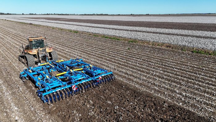0 Farmet Triton Heavy 660Ps Combined Disc And Tyne Cultivator BLUE