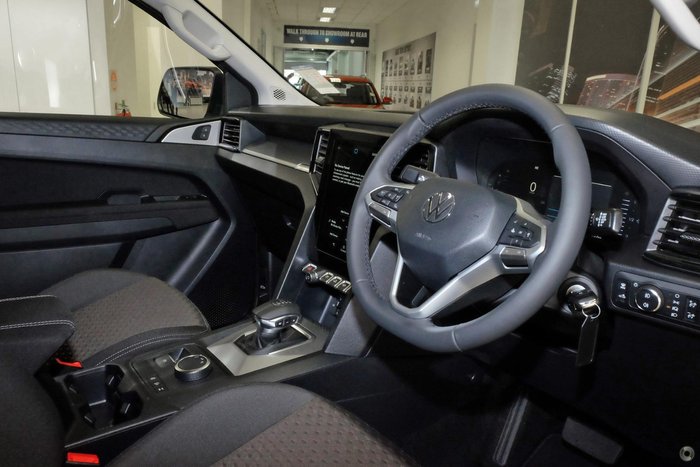 2024 Volkswagen Amarok TDI500 Life NF MY23 4X4 Dual Range Clear White