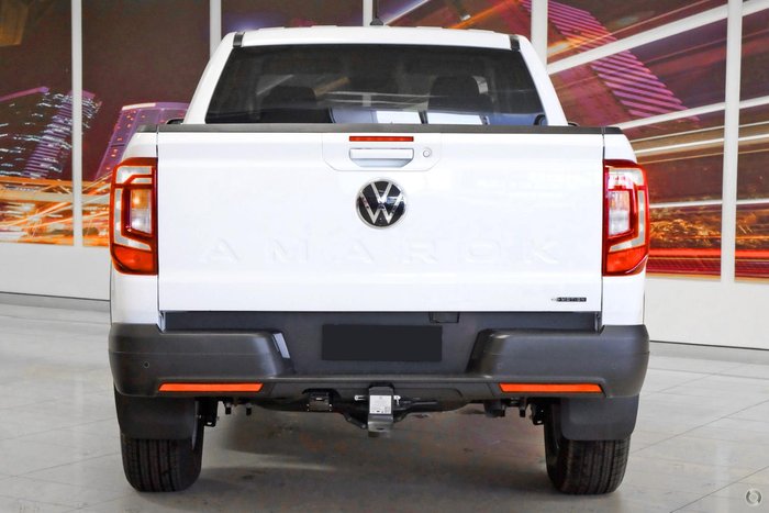 2024 Volkswagen Amarok TDI500 Life NF MY23 4X4 Dual Range Clear White