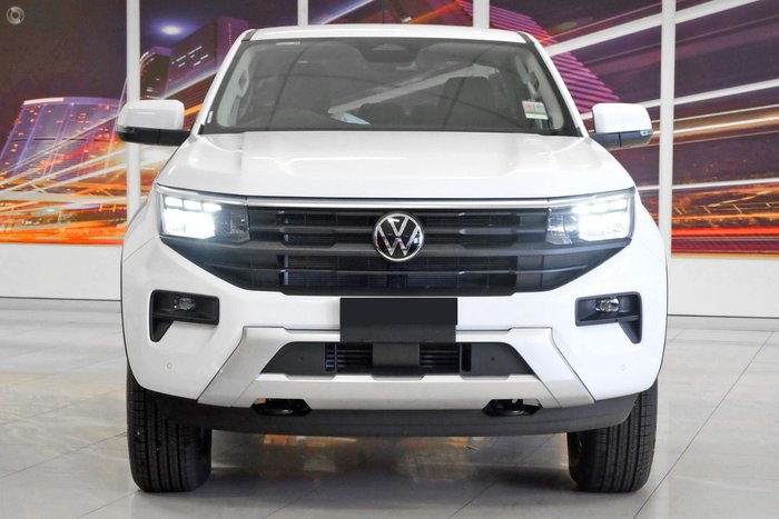 2024 Volkswagen Amarok TDI500 Life NF MY23 4X4 Dual Range Clear White