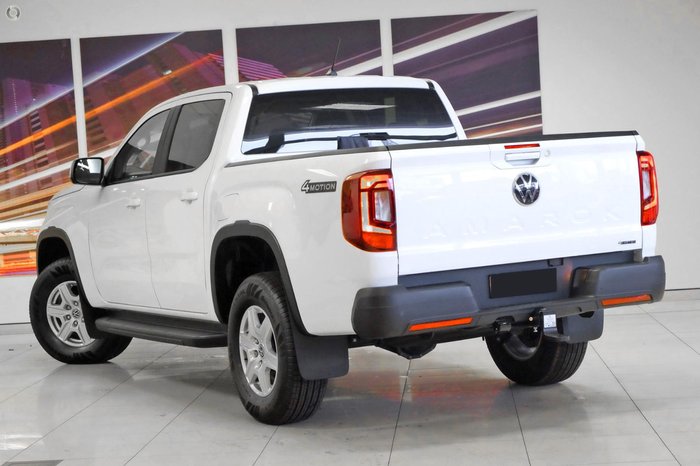 2024 Volkswagen Amarok TDI500 Life NF MY23 4X4 Dual Range Clear White