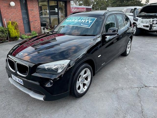 2010 BMW X1 sDrive18i E84 MY11 Black Sapphire