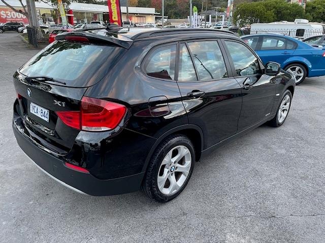 2010 BMW X1 sDrive18i E84 MY11 Black Sapphire