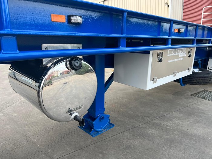 2025 Beavertail 30 Ft Tri Axle Flat Top Trailer