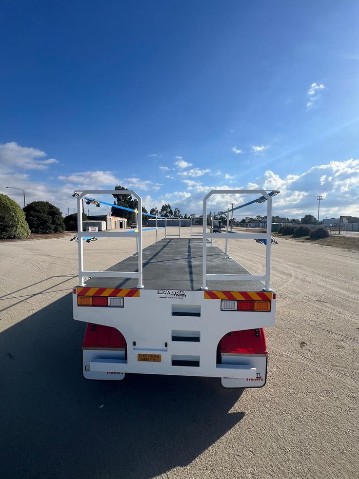 2025 Beavertail 30 Ft Tri Axle Flat Top Trailer