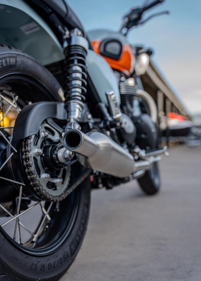 2023 Triumph Bonneville T100 (900cc) Bonneville Blue