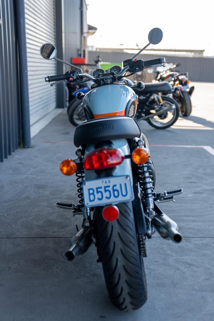 2023 Triumph Bonneville T100 (900cc) Bonneville Blue