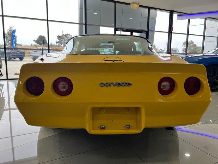 1981 Chevrolet Corvette C3 Yellow