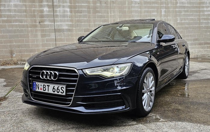 2012 Audi A6 C7 Four Wheel Drive Moonlight Blue