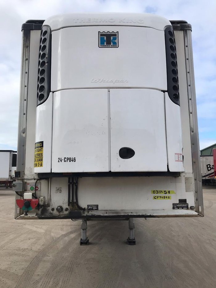 2008 Vawdrey 24P Freezer Van White