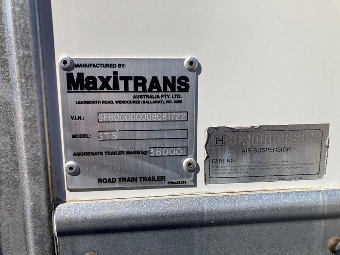 2012 Maxitrans Freezer Van White