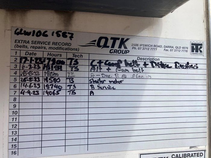 2016 Maxi Trans 24P Freezer Van White