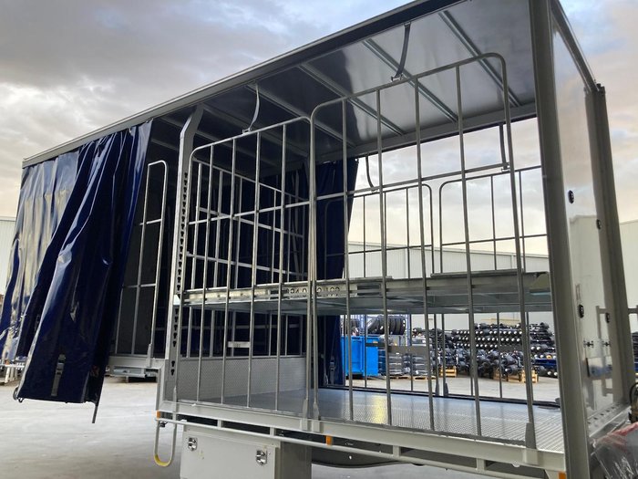 2026 Krueger 34P Drop Deck Mezzanine B Double Combination Blue