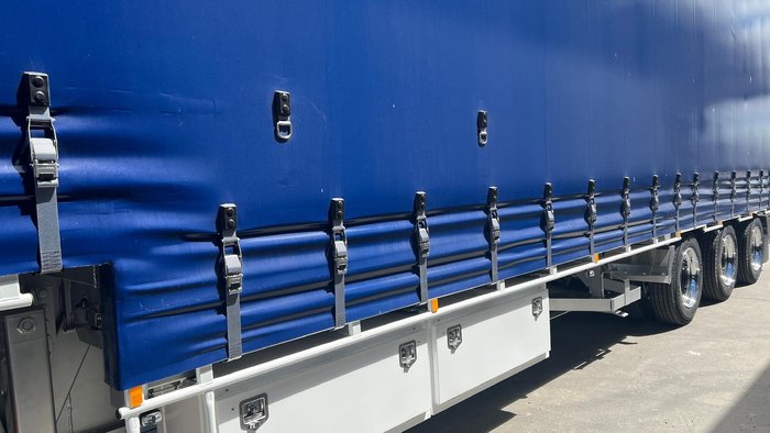 2026 Krueger 34P Drop Deck Mezzanine B Double Combination Blue