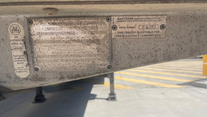 2013 Maxi Trans 34P Freezer B Double White