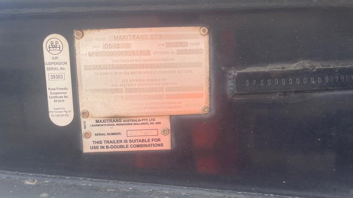 2013 Maxi Trans 34P Freezer B Double White