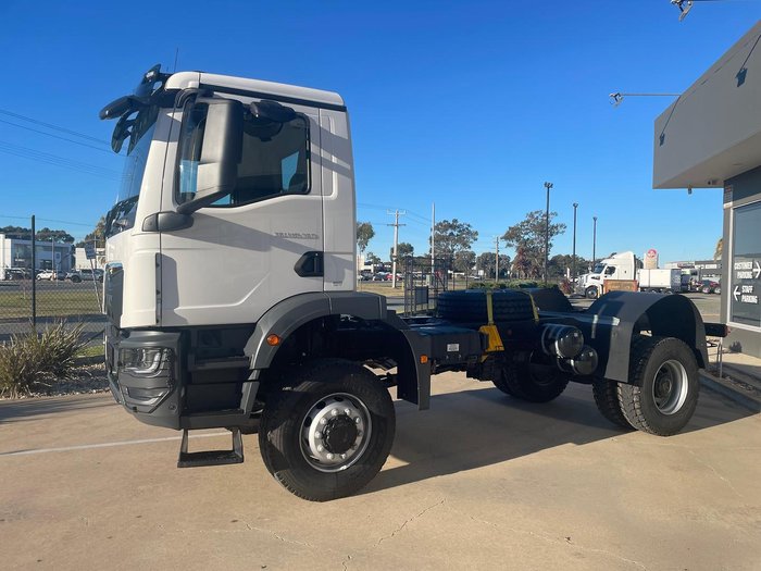 2024 MAN Tgm 18.320 4X4 Manual Spreader Spec In Stock Now! White