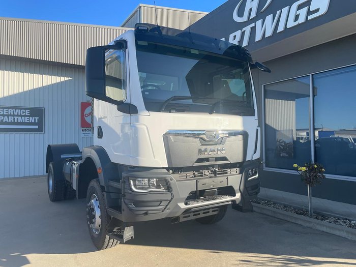 2024 MAN Tgm 18.320 4X4 Manual Spreader Spec In Stock Now! White