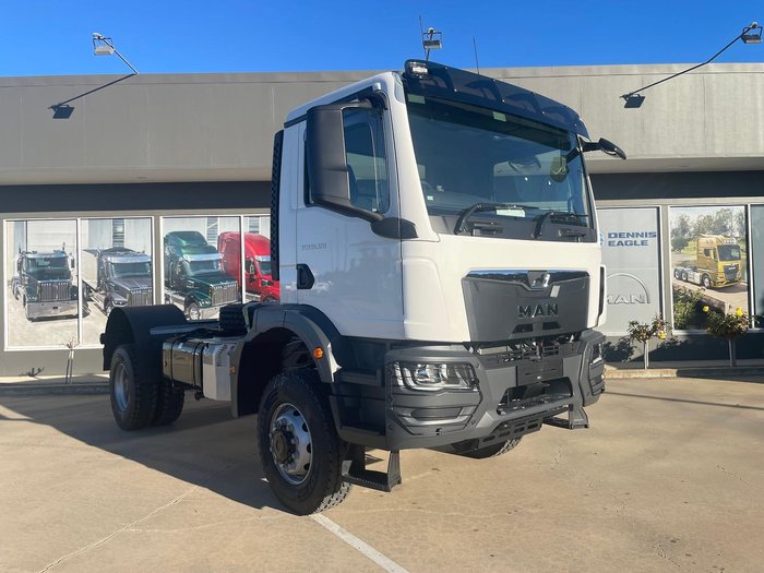 2024 MAN Tgm 18.320 4X4 Manual Spreader Spec In Stock Now! White