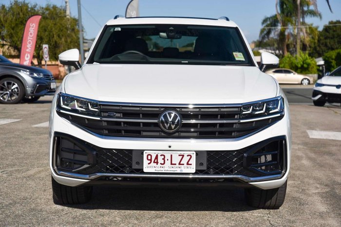 2024 Volkswagen Touareg 210TDI R-Line RC MY24 Four Wheel Drive Pure White