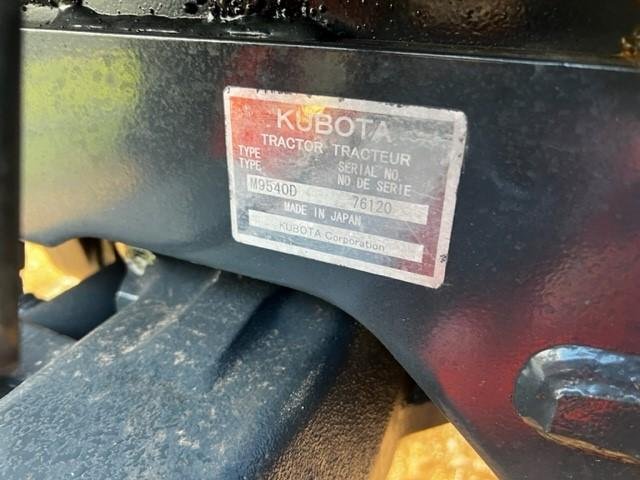 2013 Kubota M9540