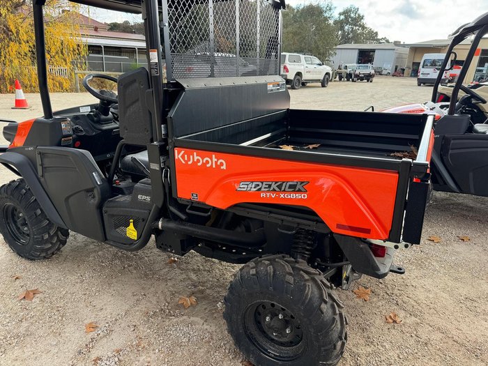 2023 Kubota Rtv Xg850 Orange