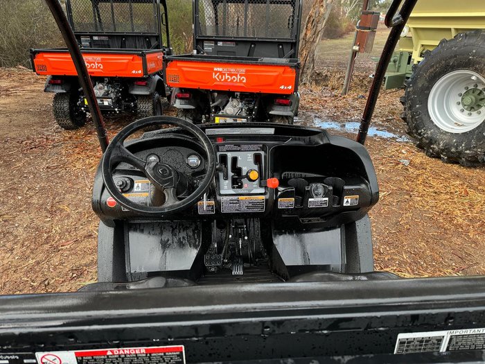 2023 Kubota Rtv 520-H-Au Side By Side Atv Orange