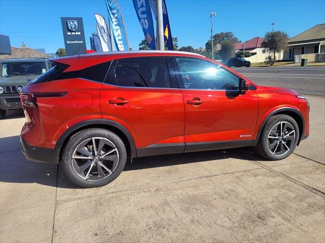 2024 NISSAN J12 TI QASHQAI TI 2-TONE e-POWER FUJI SUNSET RED/BLACK ROOF