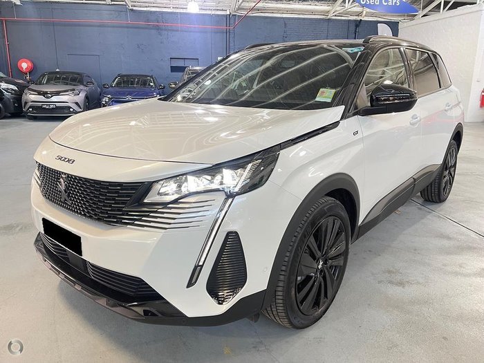 2023 Peugeot 5008 GT Sport P87 MY23 Pearl White