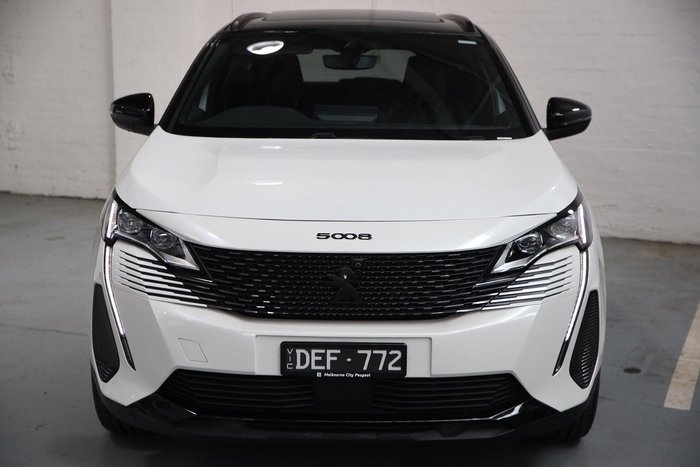 2023 Peugeot 5008 GT Sport P87 MY23 Pearl White