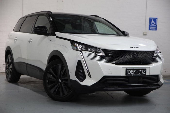 2023 Peugeot 5008 GT Sport P87 MY23 Pearl White
