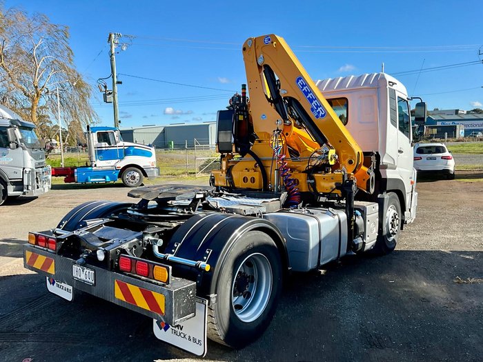 2017 UD Pk-17 420 Crane Truck See Cond Immaculate $154100+Gst PK-17 420 WHITE