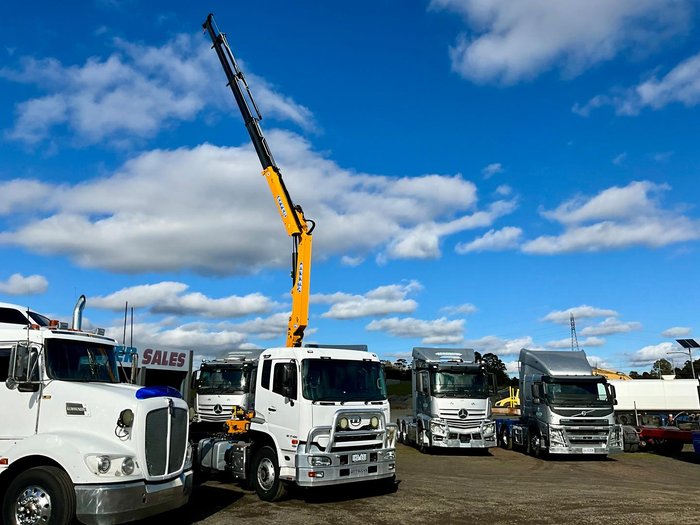 2017 UD Pk-17 420 Crane Truck See Cond Immaculate $154100+Gst PK-17 420 WHITE