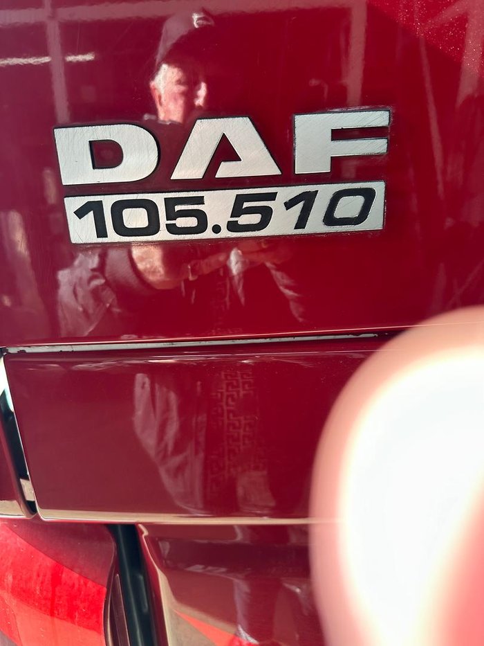 2020 DAF 105-510 New Eng 130621 Klm Ago Kw Hist $95000+Gst DAF 105-510 BIG CAB MAROON