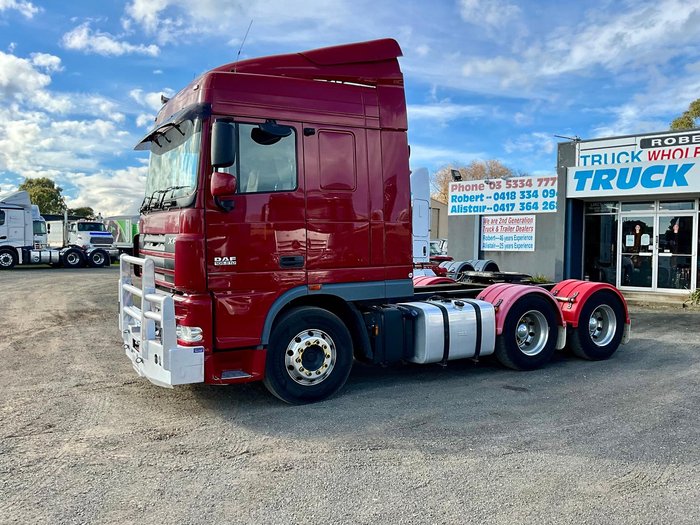 2020 DAF 105-510 New Eng 130621 Klm Ago Kw Hist $95000+Gst DAF 105-510 BIG CAB MAROON