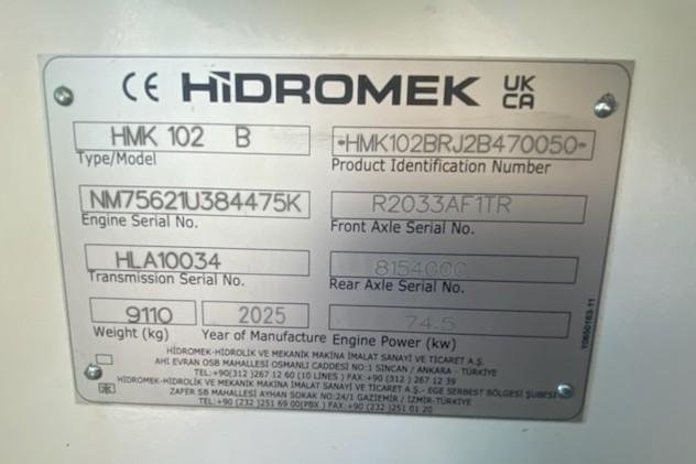 0 Hidromek Hmk102b Supra K4 White