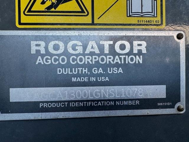 2016 Rogator 1300B