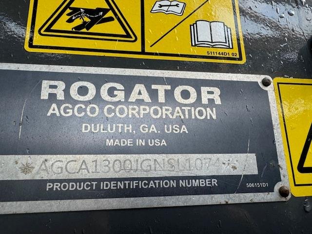 2016 Rogator 1300B