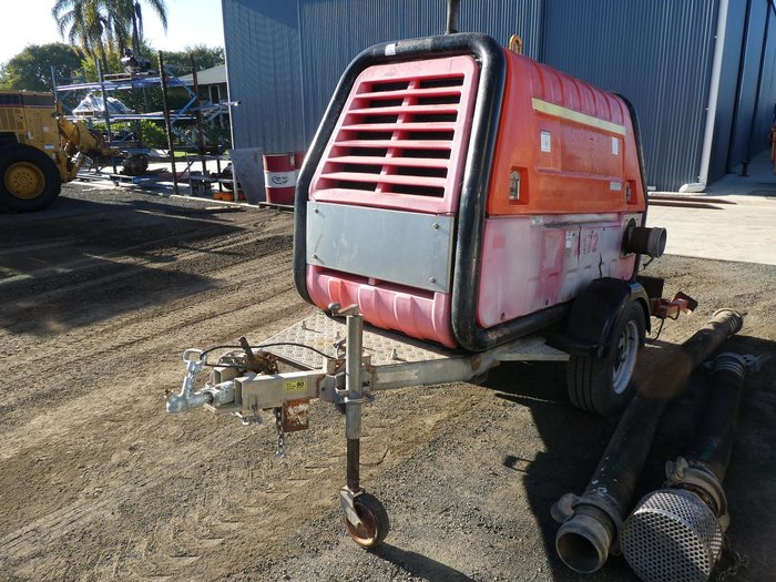 2008 SKYES YKA 150 SELF PRIMING ORANGE