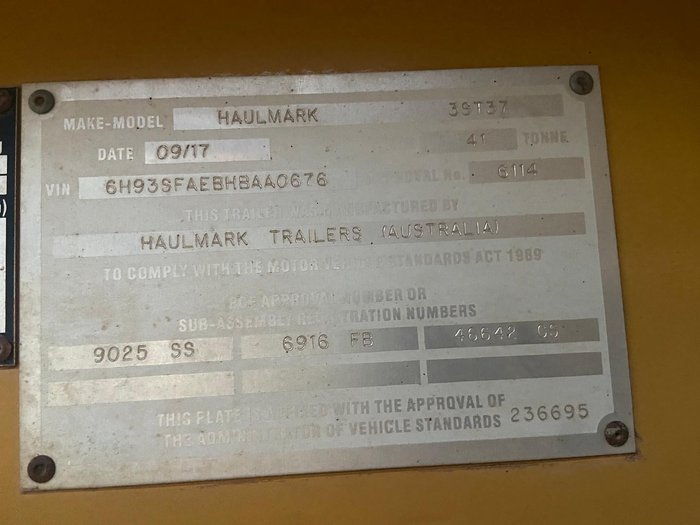 2017 Haulmark Flat Top