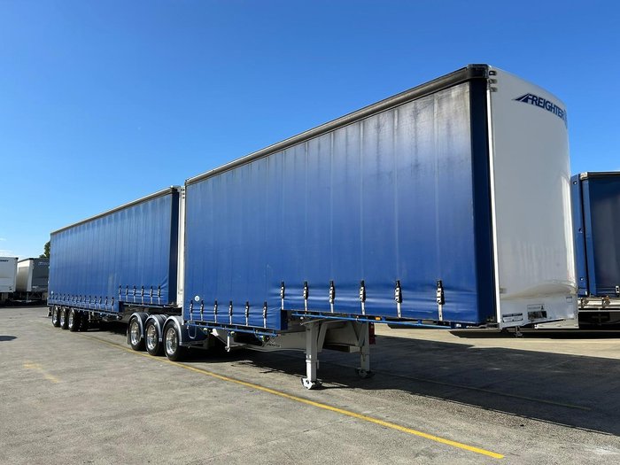 2021 Maxitrans St3 34 Pallet Drop Deck Mezzanine R/T 