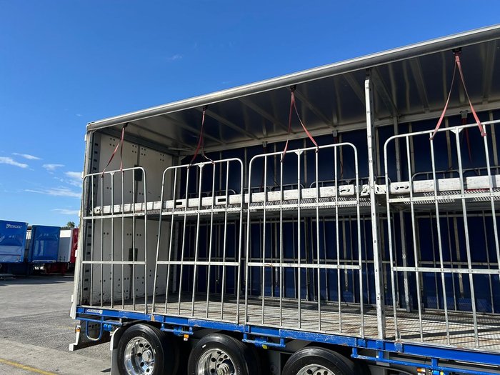 2021 Maxitrans St3 34 Pallet Drop Deck Mezzanine R/T 