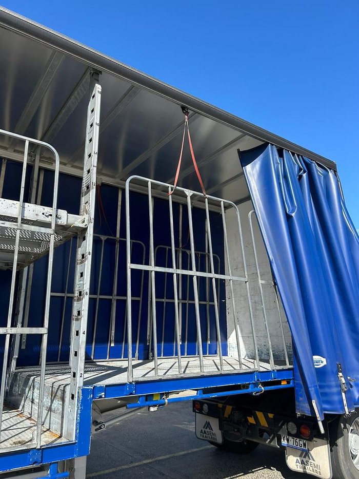 2021 Maxitrans St3 34 Pallet Drop Deck Mezzanine R/T
