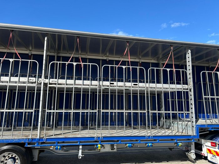 2021 Maxitrans St3 34 Pallet Drop Deck Mezzanine R/T