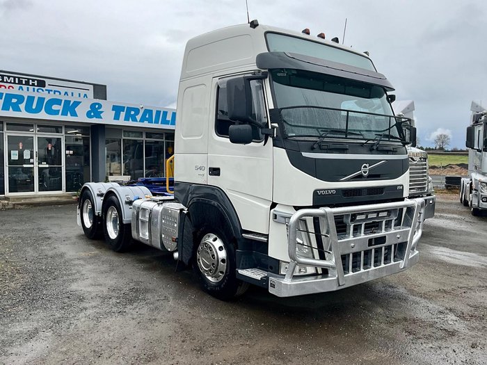 2018 Volvo Fm540 Globetrotter Full Hist Exc Spec $141000+Gst FM540 GLOBETROTTER WHITE