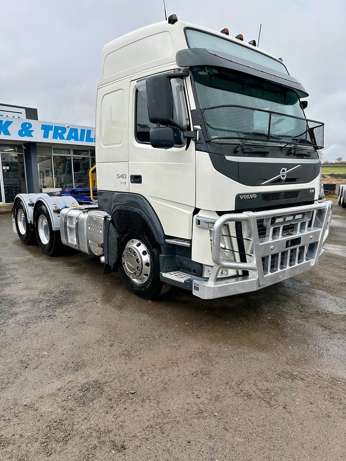 2018 Volvo Fm540 Globetrotter Full Hist Exc Spec $141000+Gst FM540 GLOBETROTTER WHITE