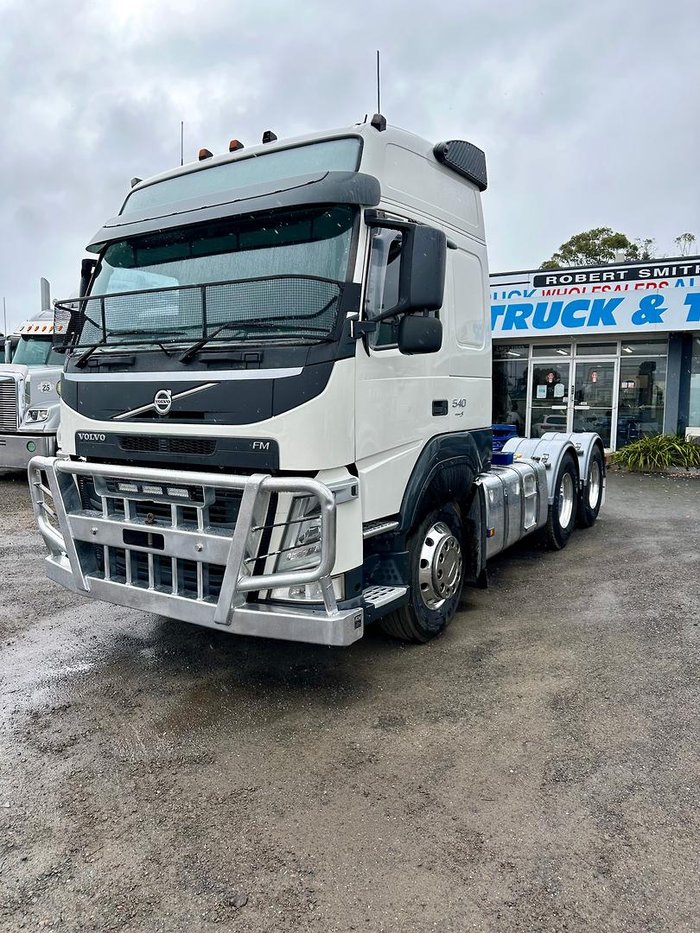2018 Volvo Fm540 Globetrotter Full Hist Exc Spec $141000+Gst FM540 GLOBETROTTER WHITE
