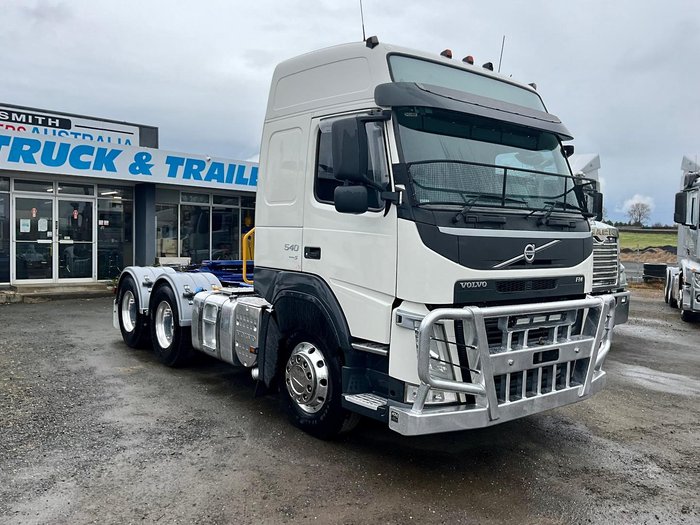 2018 Volvo Fm540 Globetrotter Full Hist Exc Spec $141000+Gst FM540 GLOBETROTTER WHITE