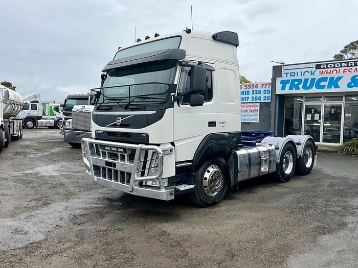 2018 Volvo Fm540 Globetrotter Full Hist Exc Spec $141000+Gst FM540 GLOBETROTTER WHITE
